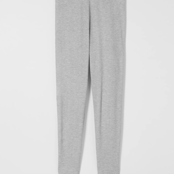 *NWT* EILEEN FISHER Cozy Waffle Knit High-Waisted Leggings size S Small Black - Picture 8 of 10